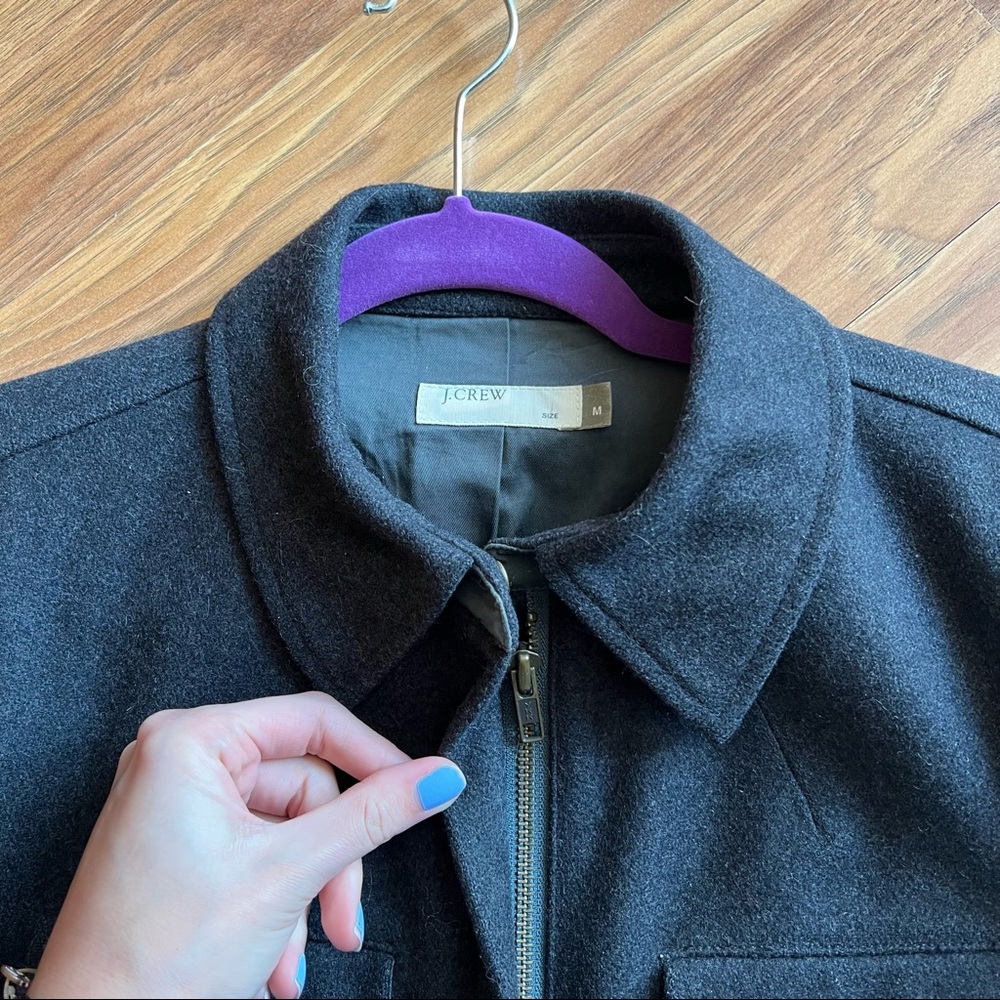 Wool J. Crew Jacket - Picture 3 of 4